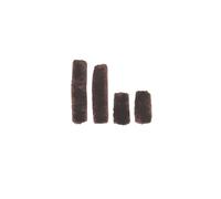 Fourreaux de licol mouton Kentucky (x4) Marron TU