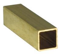 Fourrure carrée de réduction de 8 à 7 mm - longueur 1 m - laiton - par 10 DUVAL