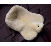 Fourrure D'Agneau Véritable Selle Western - Housse de Selle Western Sattelsitzbezug avec Corne Ouverture de Corne