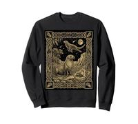 Fourrure Seal Carte de Tarot Constellation céleste Sweatshirt