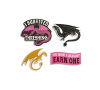Fourth Wing, I Survived Threshing Stickers: Sticker Set of 4