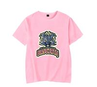 Fourth Wing Merch Basgiath War College Logo T-shirt unisexe série roman T-shirt à manches courtes, rose, XS