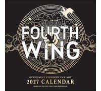 Fourth Wing Officially Licensed Fan Art 2027 Wall Calendar