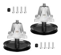 Fourtry 918-04865A Ensemble de broche pour tondeuse Cub Cad - 618-04636 broches pour Cub Cad LTX1045 LTX1046, Craftsman LT2000 LT2500, broche graissable pour tracteur de pelouse Troy Bilt MTD, lot de