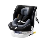 FOURWARD Siège Auto 360° Pivotant 0-12 ans ISOFIX+LATCH i-Size R129 / 40-105cm 100-150cm 0-18kg 9-36kg - NOIR