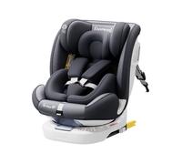 FOURWARD Siège Auto 360° Pivotant 0-12 ans ISOFIX+LATCH i-Size R129 / 40-105cm 100-150cm 0-18kg 9-36kg - GRIS