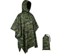 Fousam Poncho camouflage militaire Multicam de chasse tactique militaire imperméable