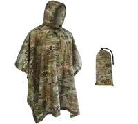Fousam Poncho camouflage militaire Multicam de chasse tactique militaire imperméable