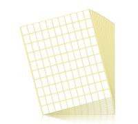Fousenuk 1485 pièces Etiquette Autocollante Blanc, étiquette Autocollantes 19 x 13 mm, étiquettes Autocollantes de Rectangle pour Bouteilles, Classeurs, Boîtes de Conserve, Cuisine, Bureau