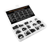Fousenuk 225 pièces Joints Toriques en Caoutchouc Assortiment, O Ring D'etanchéité Universels, 18 tailles Joint Torique Dimensions 3-22mm Assortis pour Joint Plomberie, Injecteur ou Robinet, etc.