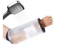 Fousenuk Housse de Douche, Protection étanche Réutilisable pour Avant-bras | pour Coude, Bras de Couverture de Douche pour Garder les Plaies et les Bandages au Sec pour Adultes et Enfants