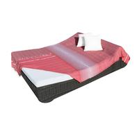 Vivezen - Véritable fouta tunisienne XXL 2x3 m Tissage à plat Coton ou Lin 380g - 6 modèles