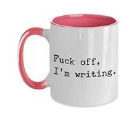 Foutez Le Camp, J'Écris Tasse À Café Pratiques Tasses Impression Tasse 330Ml Pour Collègue Femme Thé