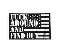 Foutez-Vous La Paix Et Découvrez-Le Bannière Avec Œillets Drapeaux Résistant Aux Intempéries Garden Flag Pour Porche Célébrations Bar 90X150Cm