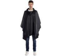 Fouyada Poncho Pluie Imperméable Cape de Pluie Poncho Tapis de Camping Ombre de Camping Multifonctions 3 en 1 pour la Randonnée en Plein Air Militaire