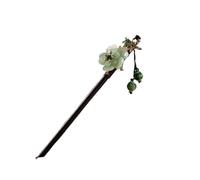 FOVAOK Bâtons à cheveux vintage en bois de style chinois pour femmes et filles - Épingle à cheveux en forme de lune - Pince à cheveux Hanfu - Bijoux pour cheveux (style 13)