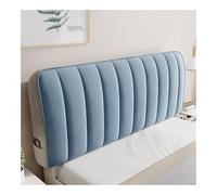 FOVAOK Housse de coussin en velours doux tout compris pour tête de lit en peluche douce (C, 170 x 65 cm)