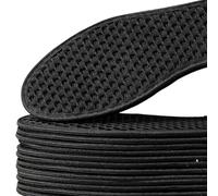 FOVAOK Lot de 10 paires de semelles déodorantes en charbon de bambou en maille respirante absorbant la transpiration pour homme et femme - Semelle intérieure douce - Accessoires de chaussures (44)