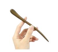FOVAOK Lot de 12 épingles à cheveux chinoises vintage en bois de santal vert ethnique pour femmes et filles (style 2)