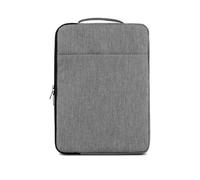 FOVAOK Lot de 2 sacoches de protection imperméables pour ordinateur portable de 13,3 à 15,6", grande housse pour ordinateur portable (gris, 33,8 cm)