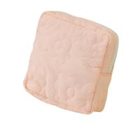 FOVAOK Lot de 2 sacs menstruels en polyester et coton - Motif floral - Pour femme et fille, rose, Taille unique