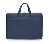 FOVAOK Mallette portable imperméable de grande capacité pour ordinateur portable 14" (bleu)