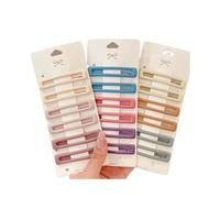 FOVAOK Morandi Lot de 6 épingles à cheveux colorées et polyvalentes pour femmes et filles (09)