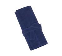 FOVAOK Pochette à ciseaux enroulable professionnelle en polyuréthane pour salon de coiffure, ciseaux de coiffure, étui, bleu, 1PCS