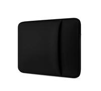 FOVAOK Sac intérieur pour ordinateur portable 11/13/14/15/16/17", poche avant pour alimentation, sac multifonction pour ordinateur portable (noir, 16-17")