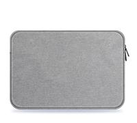 FOVAOK Sacoche étanche pour ordinateur portable et tablette 11", 12", 13,3", 14", 15,6", 16", tous les modèles d'ordinateurs portables (gris clair, pour 12")