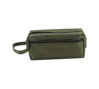 FOVAOK Trousse de rangement pour stylos - 2 couches - Grande capacité - Fournitures d'étude cosmétiques - Boîtes simples pour étudiants, Vert b, Taille unique