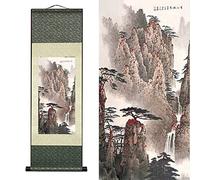 FOVNOT Peinture Chinois, Decoration Murale Salon Tableau Asiatique Decoration Murale Salon Deco Orientale Tableaux, Posters et Arts Décoratifs Tenture Murale