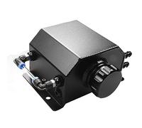 Fowecry Pichet de débordement carré universel de 1 l - Pour réservoir d' - Accessoire de voiture - Noir