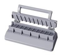 Fowecry Presse à kebab en plastique gris, presse manuelle pour machine à kebab, machine à brochettes