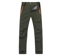 Foweknow Pantalon de VTT pour homme - Pantalon de randonnée pour homme - Pantalon de trekking léger à séchage rapide - Pantalon softshell respirant - Pantalon d'extérieur imperméable et coupe-vent, 04