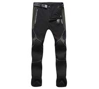 Foweknow Pantalon de VTT pour homme - Pantalon de randonnée pour homme - Pantalon de trekking léger à séchage rapide - Pantalon softshell respirant - Pantalon d'extérieur imperméable et coupe-vent