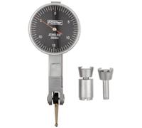 Fowler Cadran noir Cadran Indicateur de test avec pouce Mesures et Équilibrées de lecture, 0.030" Max. Measurement, 1" Diameter, noir, 1