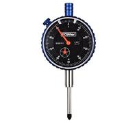 Fowler Laiton Premium Cadran Indicateur, 2,5 cm Plage de mesure maximale, 0 cm Graduation Intervalle, 0-100 lecture continue, 5,7 cm de diamètre avec certificat d'étalonnage, 1" Total Travel, noir, 1