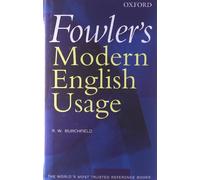 Fowler's Modern English Usage