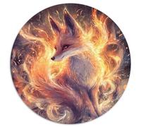 Fox 1000 Piece Jigsaw Puzzle for Adults Challenging Game Stress Relief Puzzle Exercise The Memory of The Brain for Adults and Kids, Age 12 Years Up 1000pcs (67.5x67.5cm)