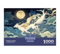 Fox 1000 Piece Jigsaw Puzzle for Adults Challenging Game Stress Relief Puzzle Exercise The Memory of The Brain for The Whole for Women, Gifts for Men 70x50cm/1000pcs