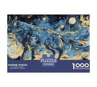 Fox 1000 Piece Jigsaw Puzzle for Adults Educhational Games Stress Relief Puzzle Exercise The Memory of The Brain for Family Decorations 38x26cm/1000pcs