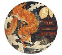 Fox 1000 Piece Jigsaw Puzzle for Adults Educhational Games Stress Relief Puzzle Exercise The Memory of The Brain for Family Decorations 1000pcs (67.5x67.5cm)