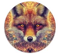 Fox 1000 Piece Jigsaw Puzzle for Adults Family Challenge Toys Stress Relief Puzzle Exercise The Memory of The Brain for Family Decorations 1000pcs (67.5x67.5cm)