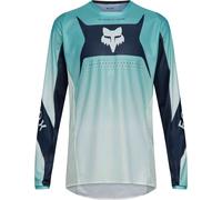 FOX 180 Air Taper Maillot Motocross, bleu/turquoise, Taille S