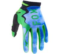FOX 180 Atlas Gants de motocross, noir/bleu, Taille 2XL