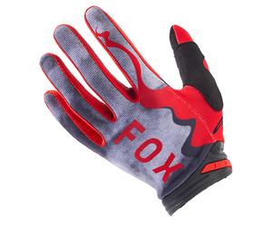 FOX 180 Atlas Gants MX Gris/Rouge S unisex