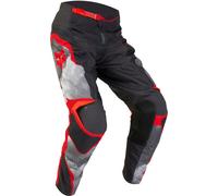 FOX 180 Atlas Pantalon de motocross, Gris/Rouge, Taille 28