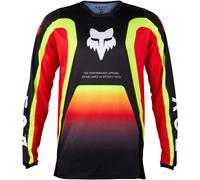 FOX 180 Ballast Maillot de motocross, noir/rouge, Taille XL