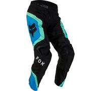 FOX 180 Ballast Pantalon de motocross, noir/bleu, Taille 28